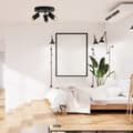 Miniatyrbillede 5 af 5: Hængelampe loft bevægelige spots 3x Gu11 på hjulet Ewilight Tube Lux