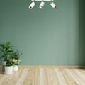 Miniatyrbillede 2 af 5: Hængende loftslampe, loftslampe, justerbare spots, 3x Gu11, hvid, guld