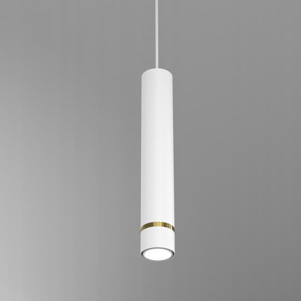Hængende lampe rør rør Gu10 pendel hvidguld