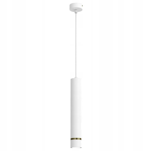 Hængende lampe rør rør Gu10 pendel hvidguld