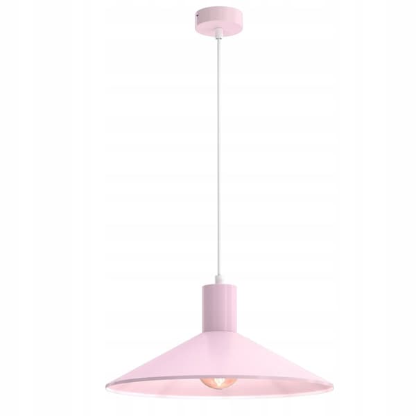 TOSCANA E27 pendel, pink metalskærm