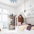 Miniatyrbillede 5 af 7: +Gratis. Loftslampe loftslampe justerbar 3x GU10 EWILIGHT blå