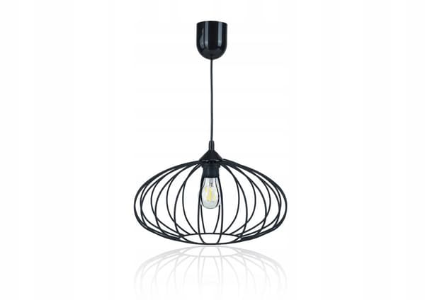 LOFT loftslampe trådskærm E27 ellipse