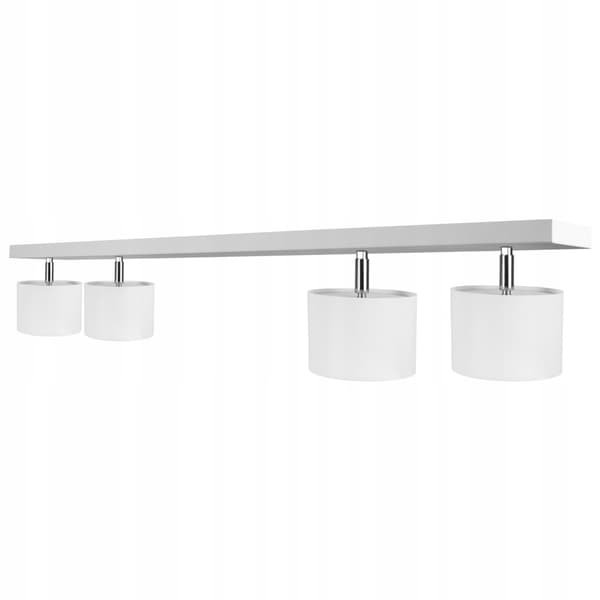 SEI Spot taklampa justerbar vit list 4xG9