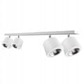Miniatyrbild 4 av 6: SEI Spot taklampa justerbar vit list 4xG9