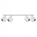 Miniatyrbild 1 av 6: SEI Spot taklampa justerbar vit list 4xG9