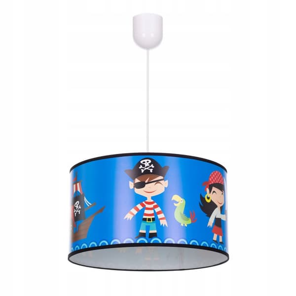 Hængende loftslampe lysekrone lampeskærm Pirate