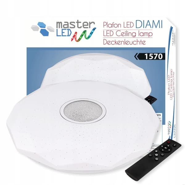 PINTA-ASENNETTU 24W kattovalaisin LAMPPU IP20 LED PILOT DIAMOND