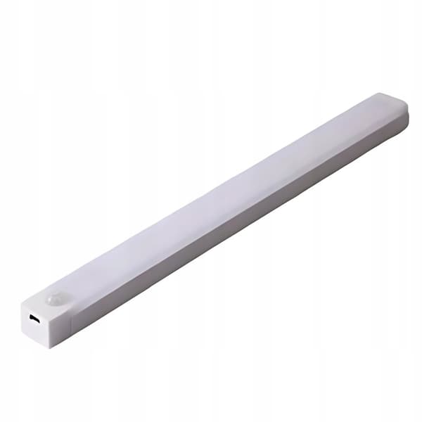 Selvklæbende LED Bevægelsessensor Lys 20cm Nat USB Til Garderobe Under Møbler