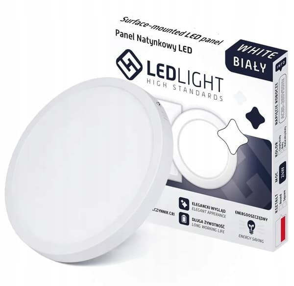 LED loftslampe PANEL OVERFLADEMONTERET 6W IKKE-FLINKING CCD RUND OVERFLADEMONTERET LED-LAMPE