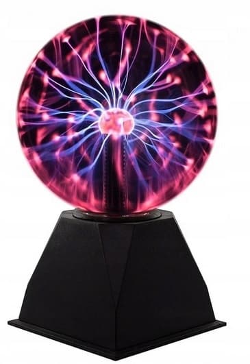 MAGIC BALL PLASMA LAMPE 47cm GLAS PLASMA LAMPE UDDANNELSE AF NAT