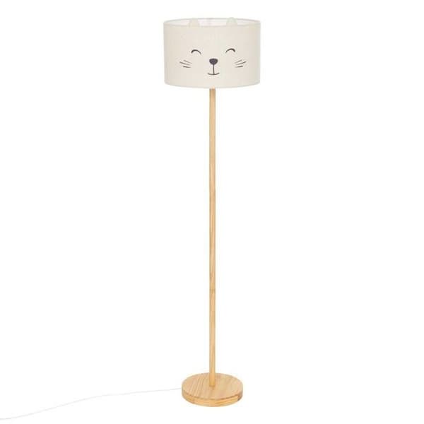 Barnlampa katt "Felix" H152cm vit - Atmosphera inredningsdesign - Vit