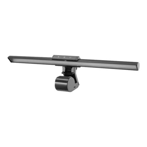 DIGITUS DA-90415 - skärmläsarlampa - LED - 5 W - varmt till kallt vitt ljus - 3000-6500 K - svart