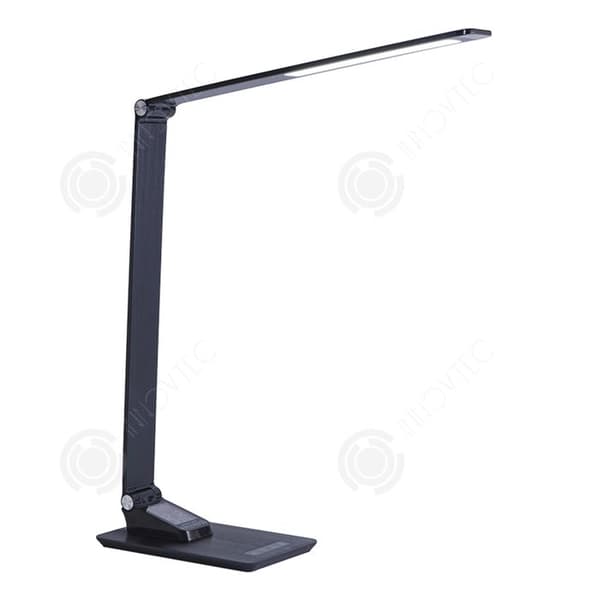 INN Bordslampa 3 Färgtemperaturer LED Touch Skrivbordslampa 5 Speeds Dimning Smart Digital Display Svart