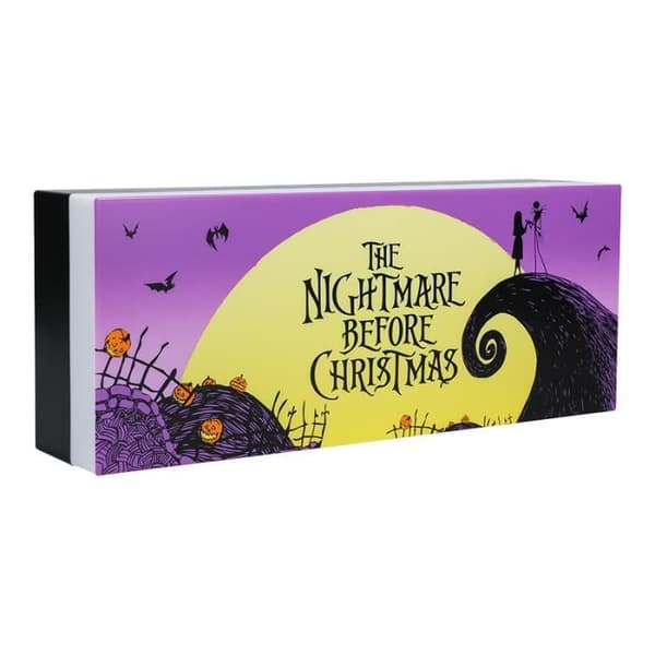 Logolampa - The Nightmare Before Christmas - Flerfärgad - LED - Batteri