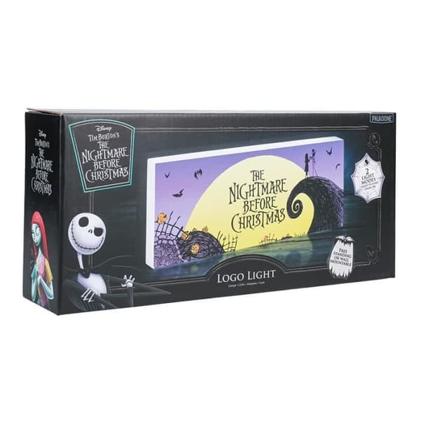 Logolampa - The Nightmare Before Christmas - Flerfärgad - LED - Batteri