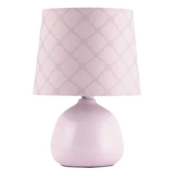 RABALUX Ellie lampa • Bordslampa • Färg: rosa • Material: keramik • Ref: 4384