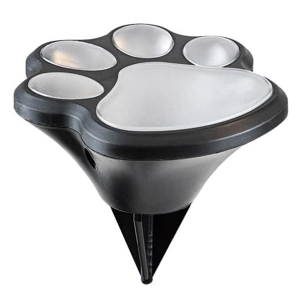 Utomhussolarlampa, 4 ben, i plast Rabalux - svart - 13,5x17x11 cm