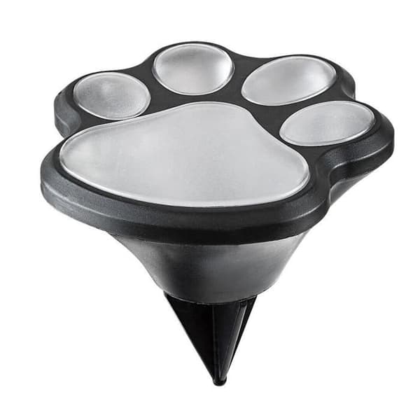 Utomhussolarlampa, 4 ben, i plast Rabalux - svart - 13,5x17x11 cm