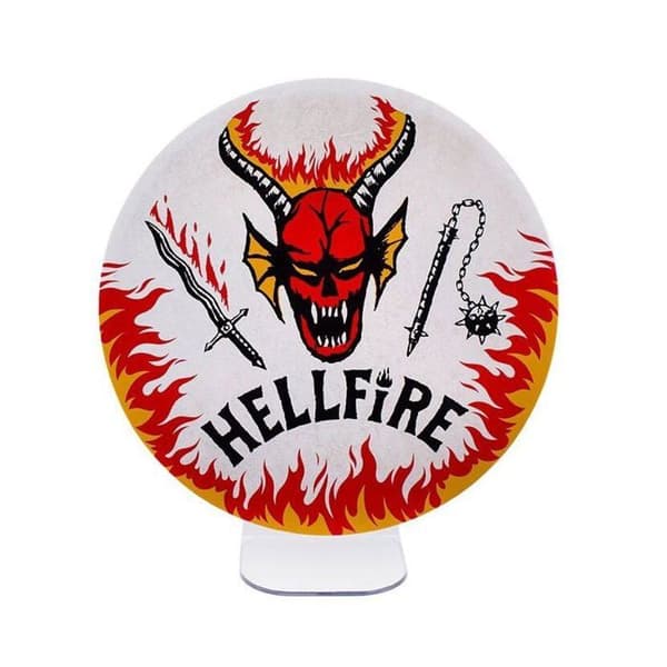 Lighting-Lamp - Stranger Things - Logo Club Hellfire Multifärg