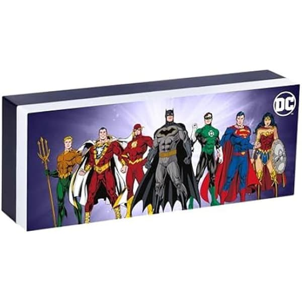 Dekorativ lampa - PALADONE - Justice League - Att ställa eller hänga upp - LED - 30cm
