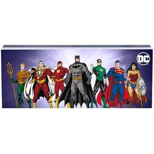 Dekorativ lampa - PALADONE - Justice League - Att ställa eller hänga upp - LED - 30cm