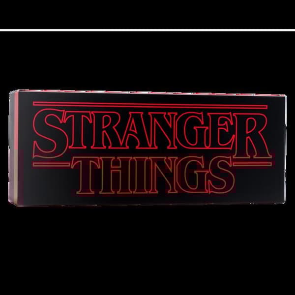 Dekorativ belysning - PALADONE - Stranger Things-logotyp - Röd och svart - 30 cm - LED Svart, Röd