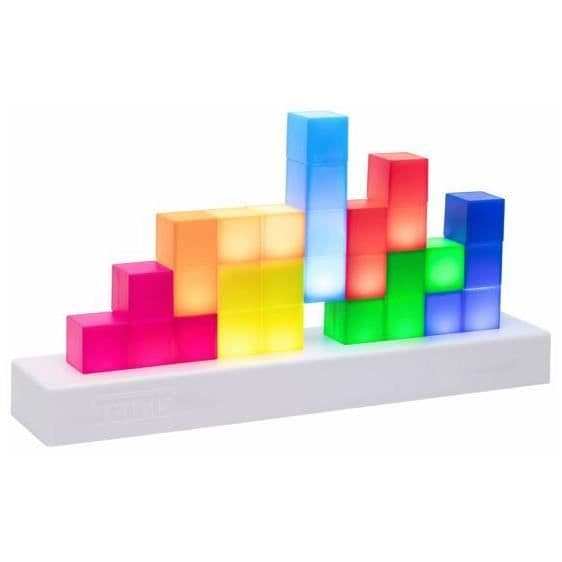 Sänglampa - TETRIS - Ikoner - Flerfärgad - Plast - 80 glödlampor krävs