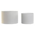 Miniatyrbild 1 av 3: Lampskärm Home ESPRIT Beige linne Metall 40 x 40 x 28 cm (2 antal)
