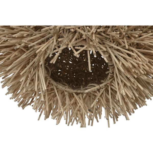 Lampeskjerm Home ESPRIT Naturell Bambus 66 x 66 x 52 cm