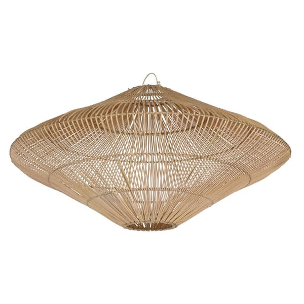 Lampskärm Home ESPRIT Naturell Bambu 80 x 80 x 40 cm