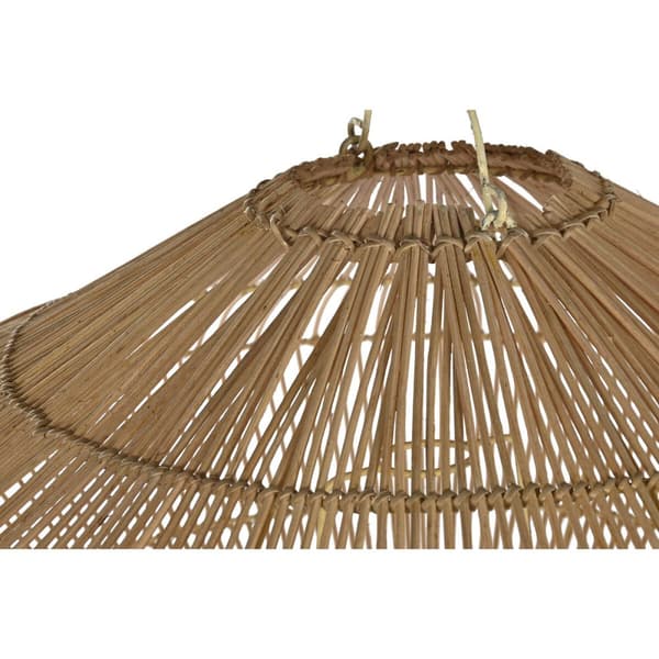 Lampeskjerm Home ESPRIT Naturell Bambus 80 x 80 x 40 cm