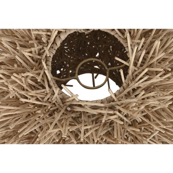 Lampskärm Home ESPRIT Naturell Bambu 66 x 66 x 52 cm