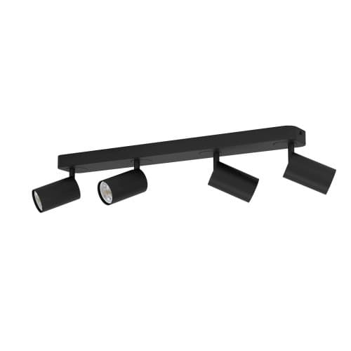 EGLO Telimbela-Z Smart Track Light – Black – RGB + White – Zigbee/Bluetooth