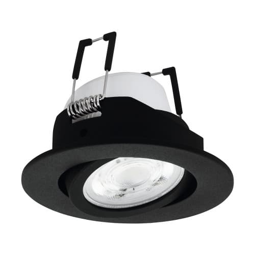EGLO Saliceto-Z Smart Recessed Light Ø8.8 cm – Black, RGB + Tunable White, Zigbee & Bluetooth