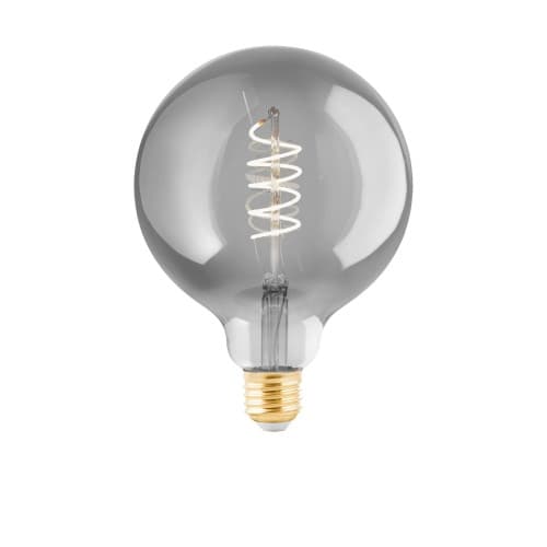 EGLO - E27 G125 Spiral Smoke - Smart LED Bulb, Warm White, Zigbee & Bluetooth