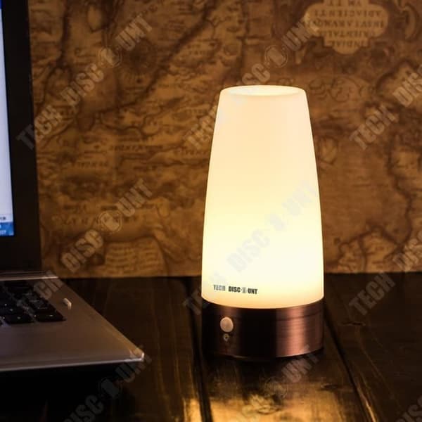barnsänglampa sovrum modern design batteridriven rörelsedetektion trådlös nattlampa tonåring vit LED-ljus pojke flicka
