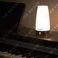 Miniatyrbild 2 av 4: barnsänglampa sovrum modern design batteridriven rörelsedetektion trådlös nattlampa tonåring vit LED-ljus pojke flicka