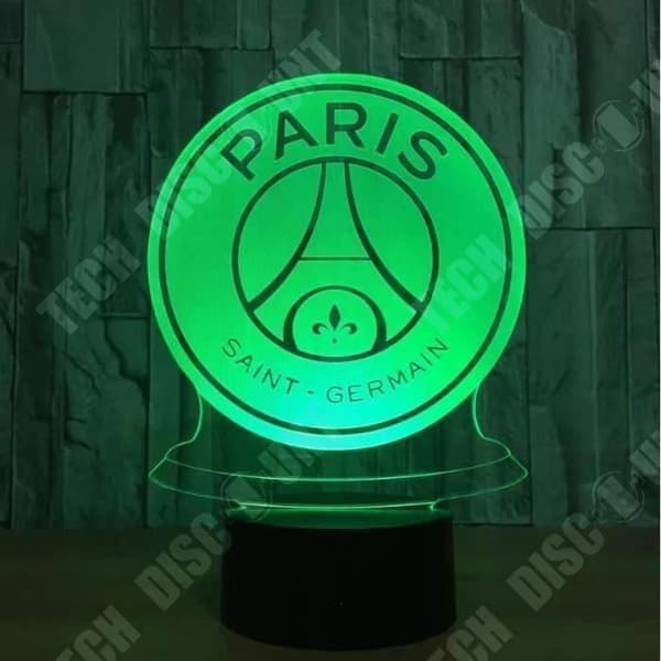 TD® Optisk bordslampa dekorativ taktil 7 färger optisk illusion - PSG-modell - låg förbrukning USB-kabel eller 3 AAA-batterier