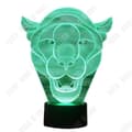 Miniatyrbild 1 av 4: TD® Optisk bordslampa dekorativ taktil 7 färger optisk illusion - tigermodell - låg förbrukning USB-kabel eller 3 AAA-batterier