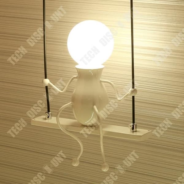 TD® mode docka lamp gunga kreativ interiör exteriör badrum sovrum led barnbelysning dekoration modern design