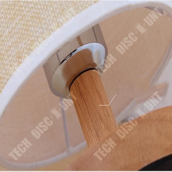 TD® Creative Solid Wood Dimbar bordslampa Nordic Gift Warm Power Nattlampa
