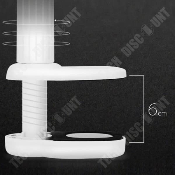 TD® LED Eye Protect Bordslampa Nattljus Sängbordslampa USB-hopfällbar peksensorkontroll