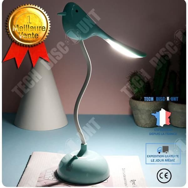 TD® LED Bordslampa Touch Light liten USB