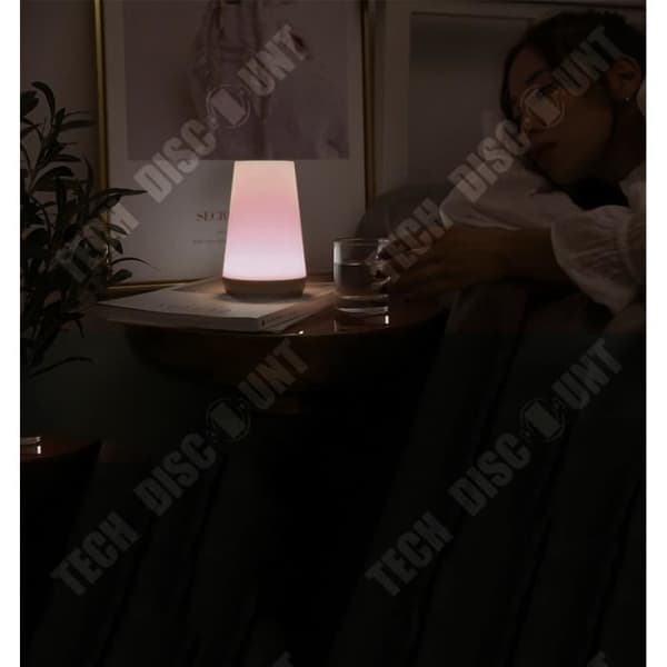 TD® SURENHAP Dimbar LED Touch Sensor Sänglampa Färgbyte Bordslampa 111152369