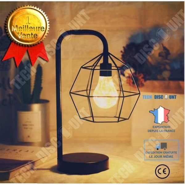 TD® Nordic INS minimalistisk koppartrådslampa sovrum sovrum tjej hjärta bakgrund
