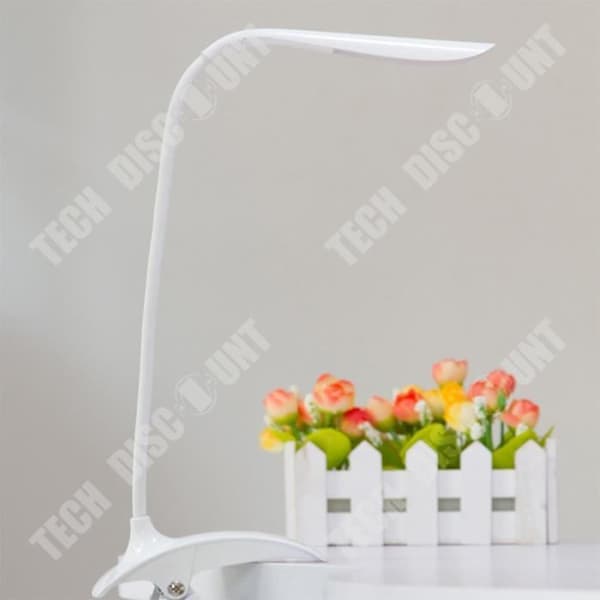 TD® Bordslampa med LED - Flexibel och justerbar - USB Uppladdningsbar - 3 ljusnivåer