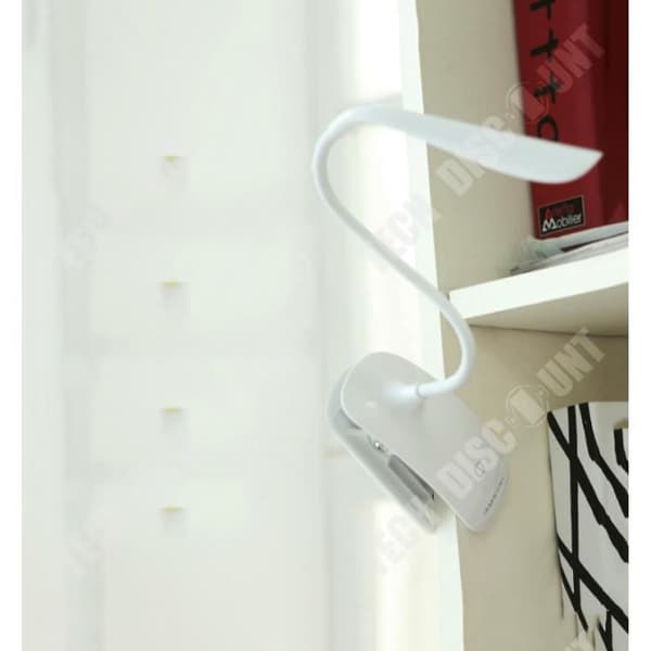 TD® Bordslampa med LED - Flexibel och justerbar - USB Uppladdningsbar - 3 ljusnivåer
