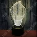 Miniatyrbild 4 av 4: TD® Ny 3D Glass Färgglad Liten Bordslampa Touch Present Qilin Glass Färgrik 3D Nattljus 3D Liten Atmosfär