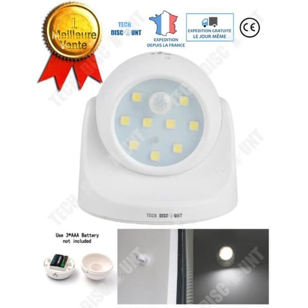 TD® Induktionssängbok Läslampa Glödlampa Nattljus Dimbar LED-rörelsesensor Belysning Ljus Vägglampa